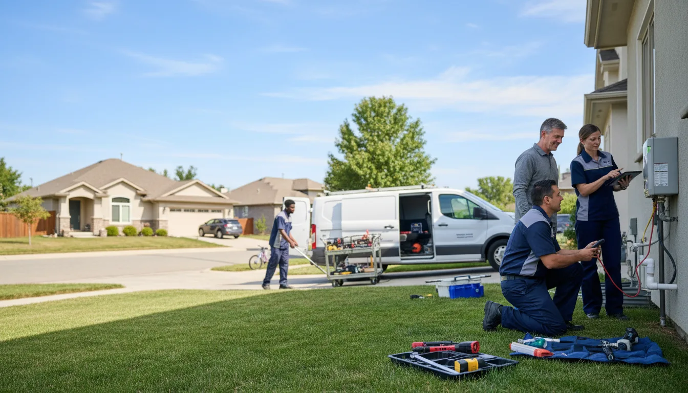 Tankless water heater service in Adrian, MI